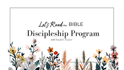 Product image for Let's Read the Bible Discipleship 