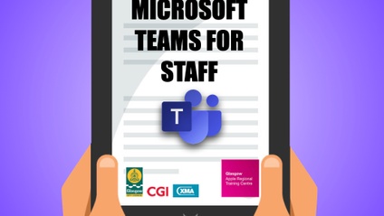 Product image for Teams for Staff (New for 2024): An Introduction to Microsoft Teams for staff collaboration