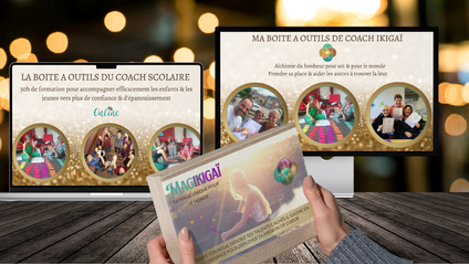 Product image for Bundle 3 Boîtes à outils : Coach Scolaire + Coach Ikigaï + Magikigaï  