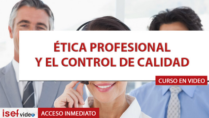 Product image for ÉTICA PROFESIONAL Y EL CONTROL DE CALIDAD