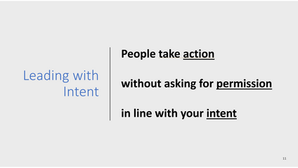Product image for Individual 1h Intent Driven Management coaching session