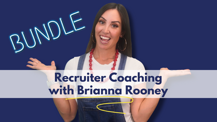 Product image for Recruiter Coaching Bundle With Brianna - Three 60 Minute Sessions