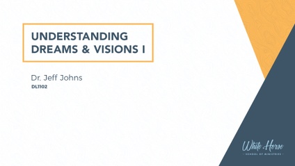 Product image for DL1102 - Understanding Dreams & Visions I