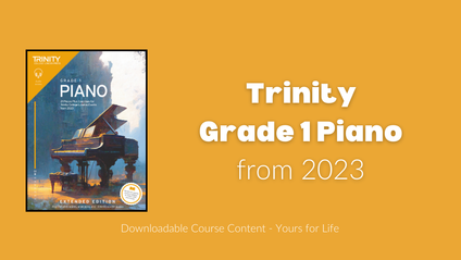Product image for Trinity Grade 1 (from 2023)