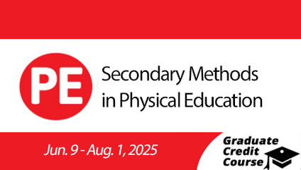 Product image for Secondary Methods in Physical Education (Summer 2025)
