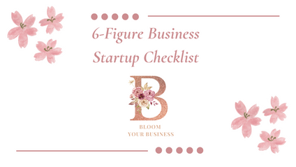 Product image for 6-Figure Business Start Up Checklist
