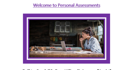 Product image for PY2  Personal Assessments