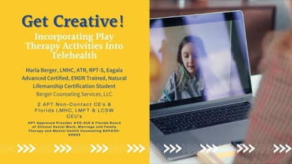 Product image for Get Creative! Incorporating Play Therapy Activities Into Teleheath