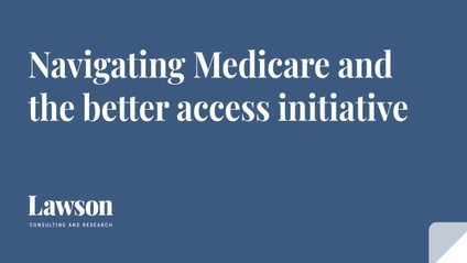 Product image for Navigating Medicare and the better access initiative 