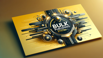 Product image for Bulk Publishing System V3 (AI-Integrated Spreadsheet)
