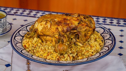 Product image for Moroccan Rfissa with Harsha (Semolina Bread)