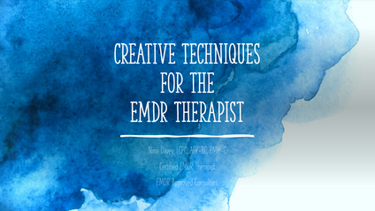 Product image for Creative Techniques for the EMDR Therapist: An OnDemand Course
