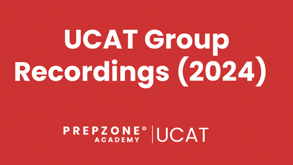 Product image for UCAT Group Course Recordings 2024