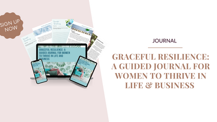 Product image for Graceful Resilience: A guided journal for Women to Thrive in Life and Business