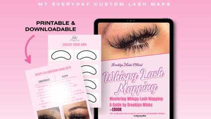 Product image for WHISPY LASH MAP EBOOK