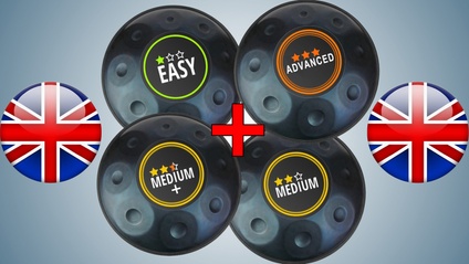 Product image for (ENG) 1st + 2nd + 3rd + 4th All Levels Bundle Pack