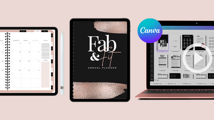 Product image for Design Your Own Digital Planner with Canva