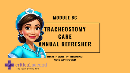 Product image for Critical Second Module 6C- Tracheostomy Care Annual Competency Refresher