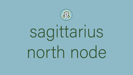 Product image for sagittarius north node
