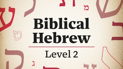 Product image for Biblical Hebrew Level 2