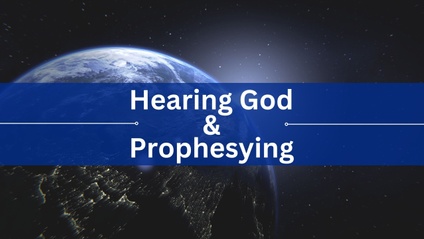 Product image for Hearing God and Prophesying