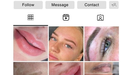 Product image for Instagram Business Card Template