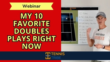 Product image for Webinar: My 10 Favorite Doubles Plays Right Now