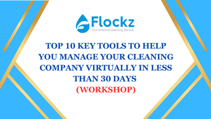 Product image for Top 10 Key Tools to Help You Manage Your Cleaning Company Virtually in Less Than 30 Days Workshop
