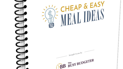 Product image for Cheap and Easy Meal Ideas