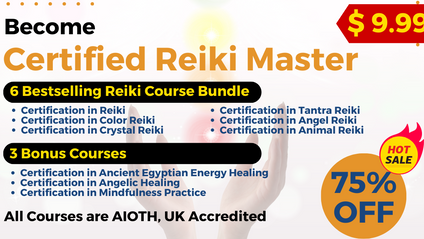 Product image for 6 Bestselling Reiki Courses and 3 Bonuses