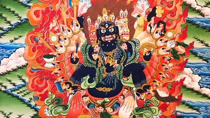 Product image for Vajra Vega Wheel of Protection: Fierce Kalachakra Empowerment & Retreat