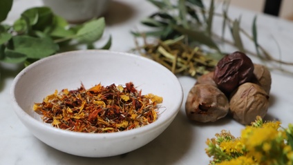 Product image for Nature's Palette: A Dyer's Guide to Plant-Based Colours