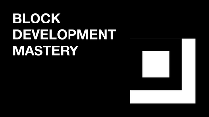 Product image for Block Development Mastery