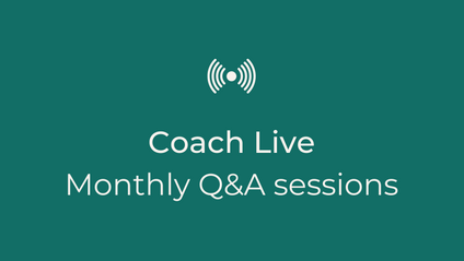 Product image for Coach Live: Monthly Q&A