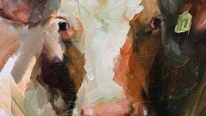 Product image for Yelena Lamm Live Painting Demonstration of a Cow