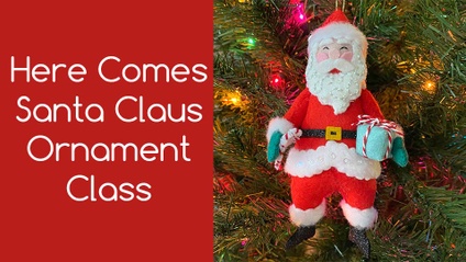 Product image for Here Comes Santa Claus Ornament
