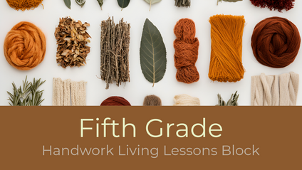 Product image for Waldorf Block: G5: Fifth Grade Handwork with Living Lessons