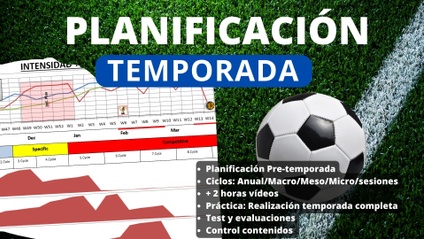 Product image for APRENDE a PLANIFICAR TU TEMPORADA de Fútbol