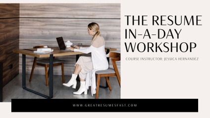 Product image for The Resume-In-A-Day Workshop