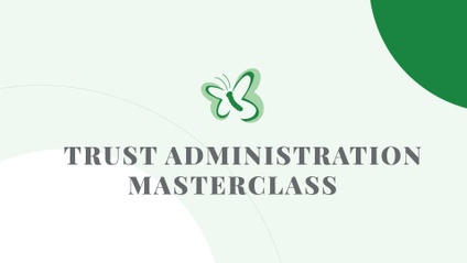 Product image for Trust Administration Masterclass