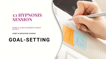 Product image for 1:1 Hypnosis - Goal-Setting