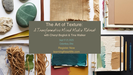 Product image for The Art of Texture: A Transformative Mixed Media Retreat