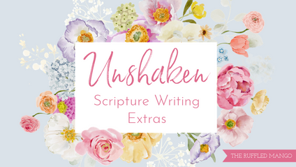 Product image for Unshaken Scripture Writing Extras
