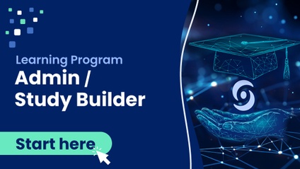 Product image for Admin/Study builder learning program