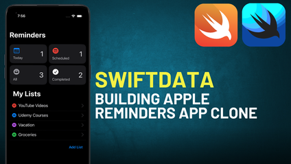 Product image for Building Apple Reminders App Clone Using SwiftData