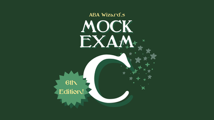 Product image for BCBA Mock Exam C (6th ed)