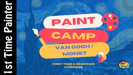 Product image for CAMP: Van Gogh & Monet - (2-week) Acrylic Paint