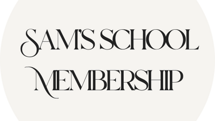 Product image for Sam's School Membership