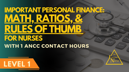 Product image for Important Personal Finance Math & Tools For Nurses