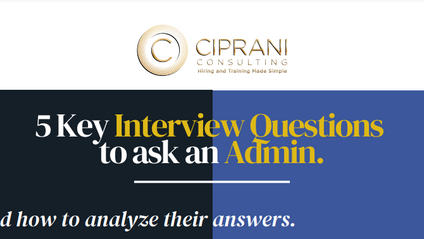 Product image for 5 Key Interview Questions to ask an Admin
